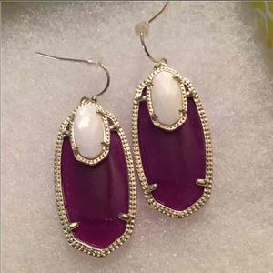 Kendra Scott two tone earrings💕